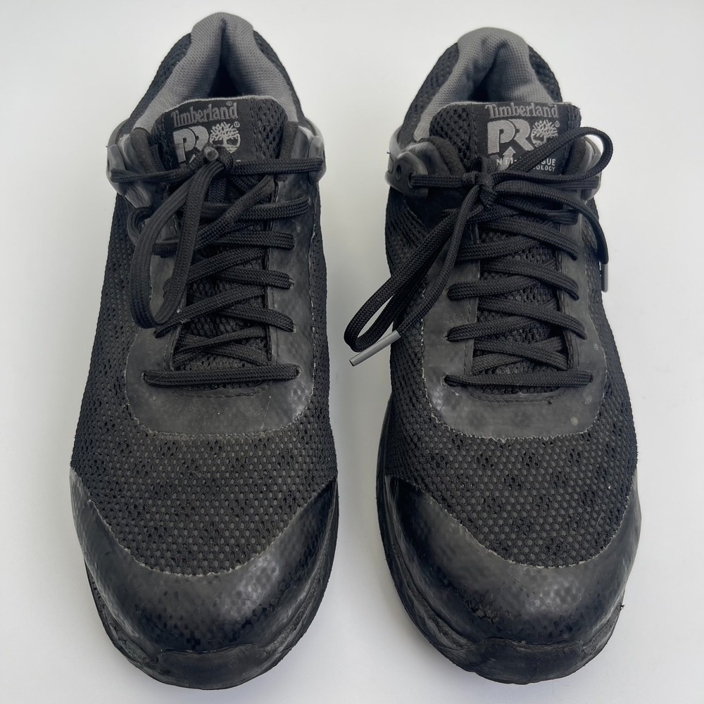 Timberland PRO Drivetrain A1RVH Sneakers Womens 8 Black Composite Toe Work Shoes
